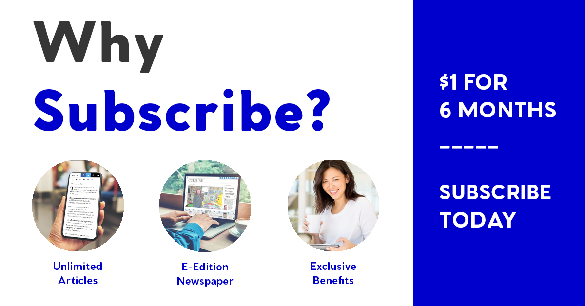 Quality journalism doesn't happen without your help. Subscribe today!